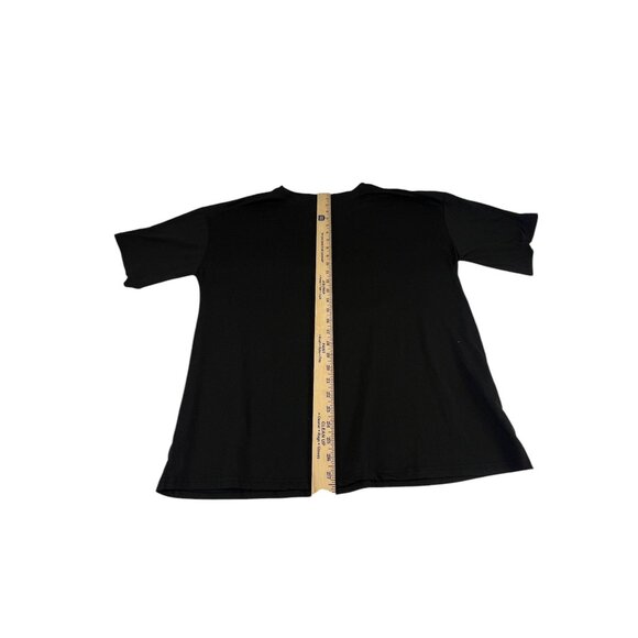 Shein Enjoy Life In The Nature Graphic Tee Black Short Sleeve M Casual Loose Fit - Picture 5 of 8